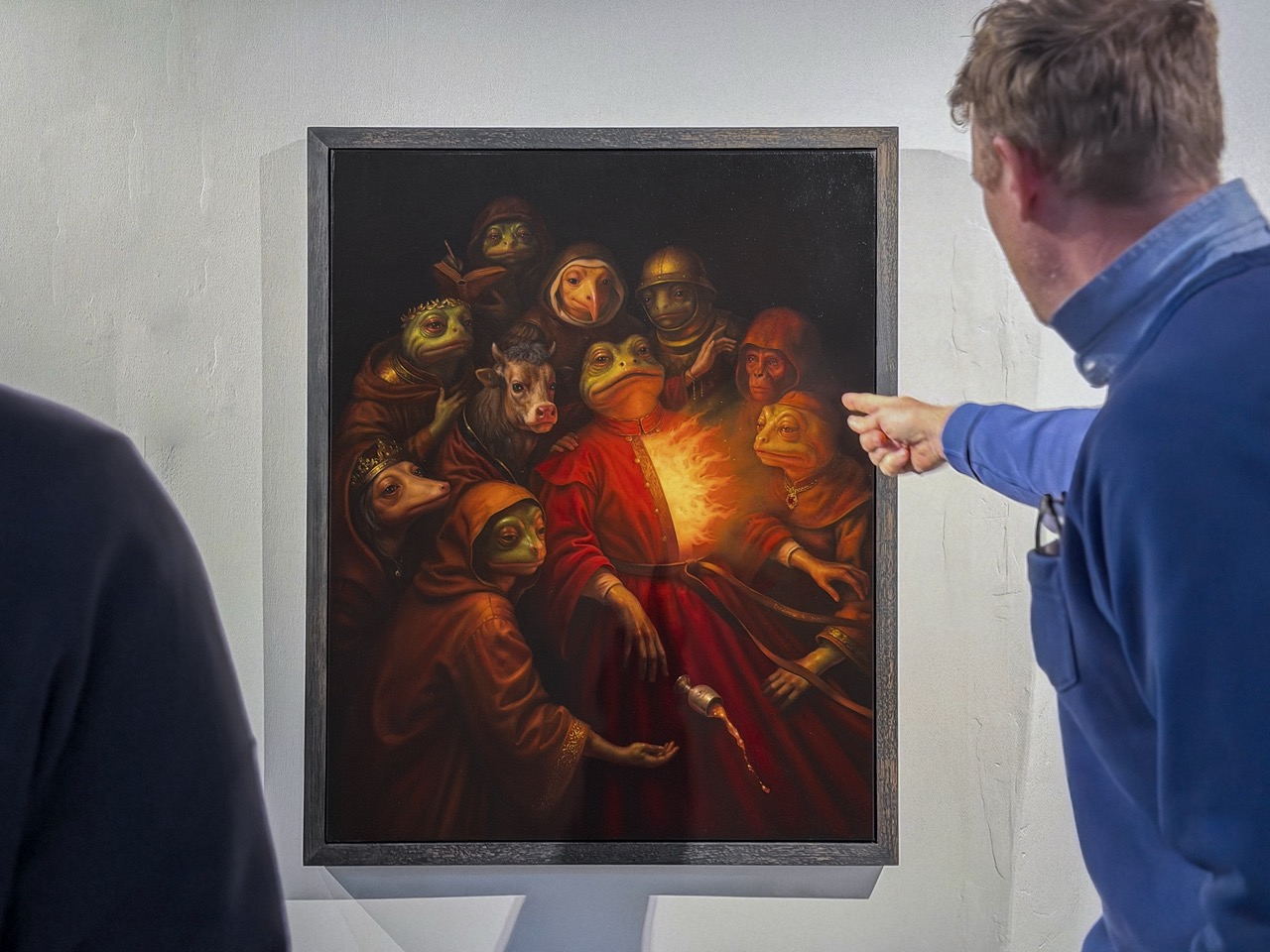 Private tour at BMAG — Viewing Mysteria Memetica